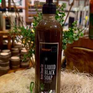 Men's liquid Black Soap Body Wash